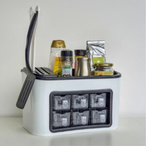 COOKINNY®️ Prateleira multifunções organizadora de especiarias