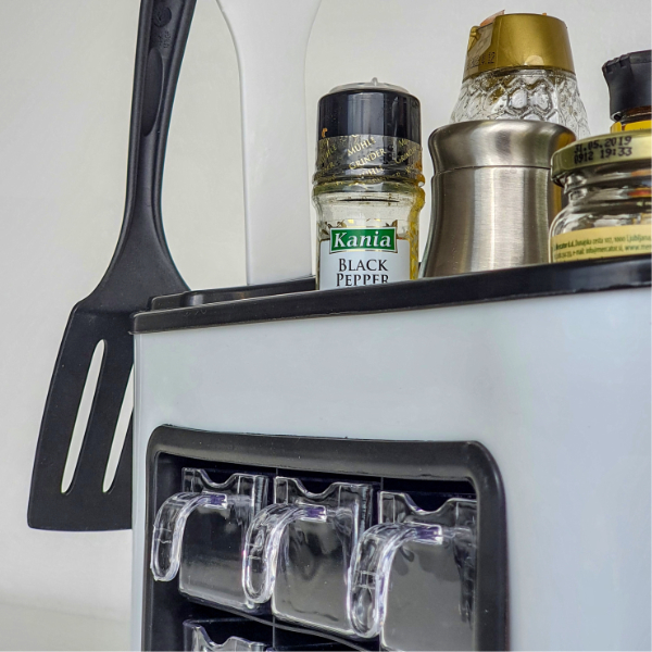 COOKINNY®️ Prateleira multifunções organizadora de especiarias - Image 6