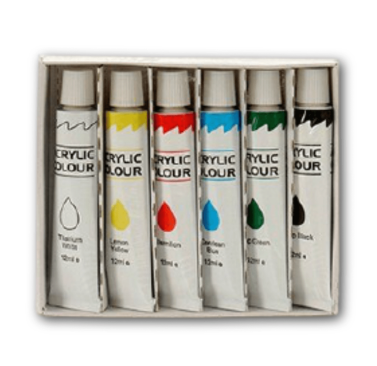 Tinta acrílica (6 peças) - Image 2