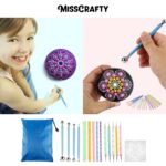 MISSCRAFTY®️ Conjunto de pintura de Mandala