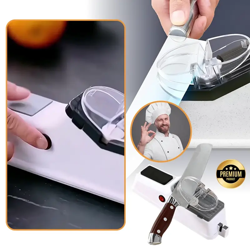 AFIADOR DE FACAS ELÉTRICO RAZORKNIFE