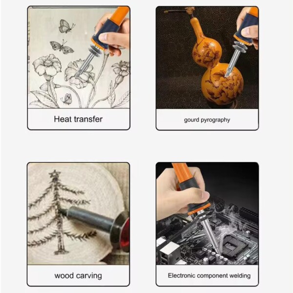 CANETA PARA GRAVAR ALFABETO EM MADEIRA PYROPEN™ - Image 9