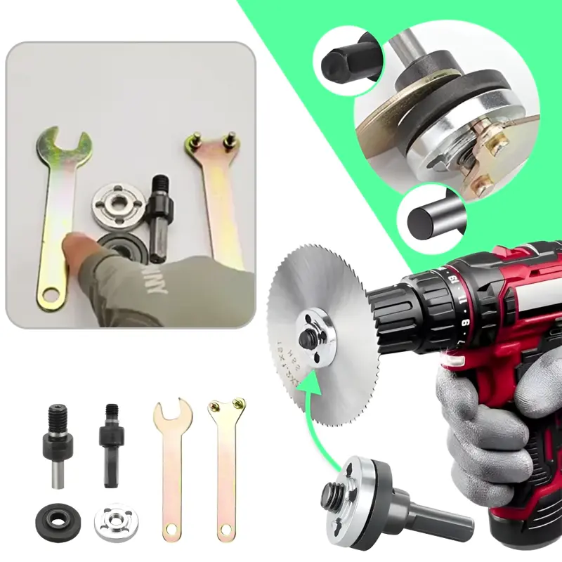 DrillGrinda™ Adaptador para Rebarbadora Angular para Furadeira Elétrica