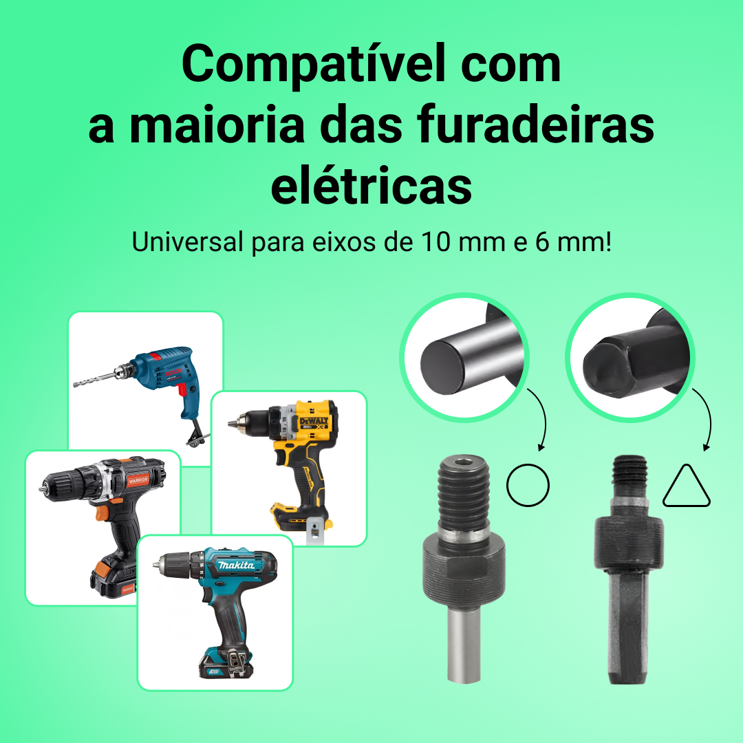 DrillGrinda™ Adaptador para Rebarbadora Angular para Furadeira Elétrica - Image 3
