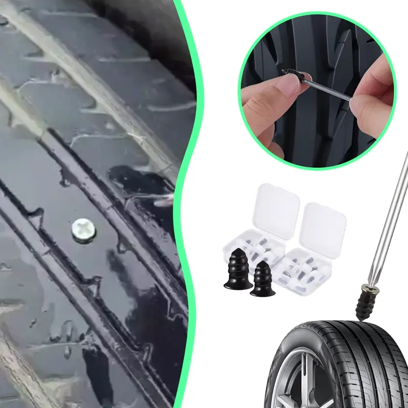 Tirestore™ Pregos para Reparação de Pneus – 30 peças