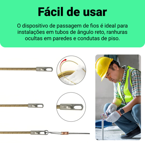 Wirelead™ Ferramenta de Passagem de Fios Elétricos 15m - Image 2