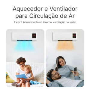 Alternative view of Enchantia – Ventilador com Função de Aquecimento e Ventilação, Montagem Sem Ferramentas