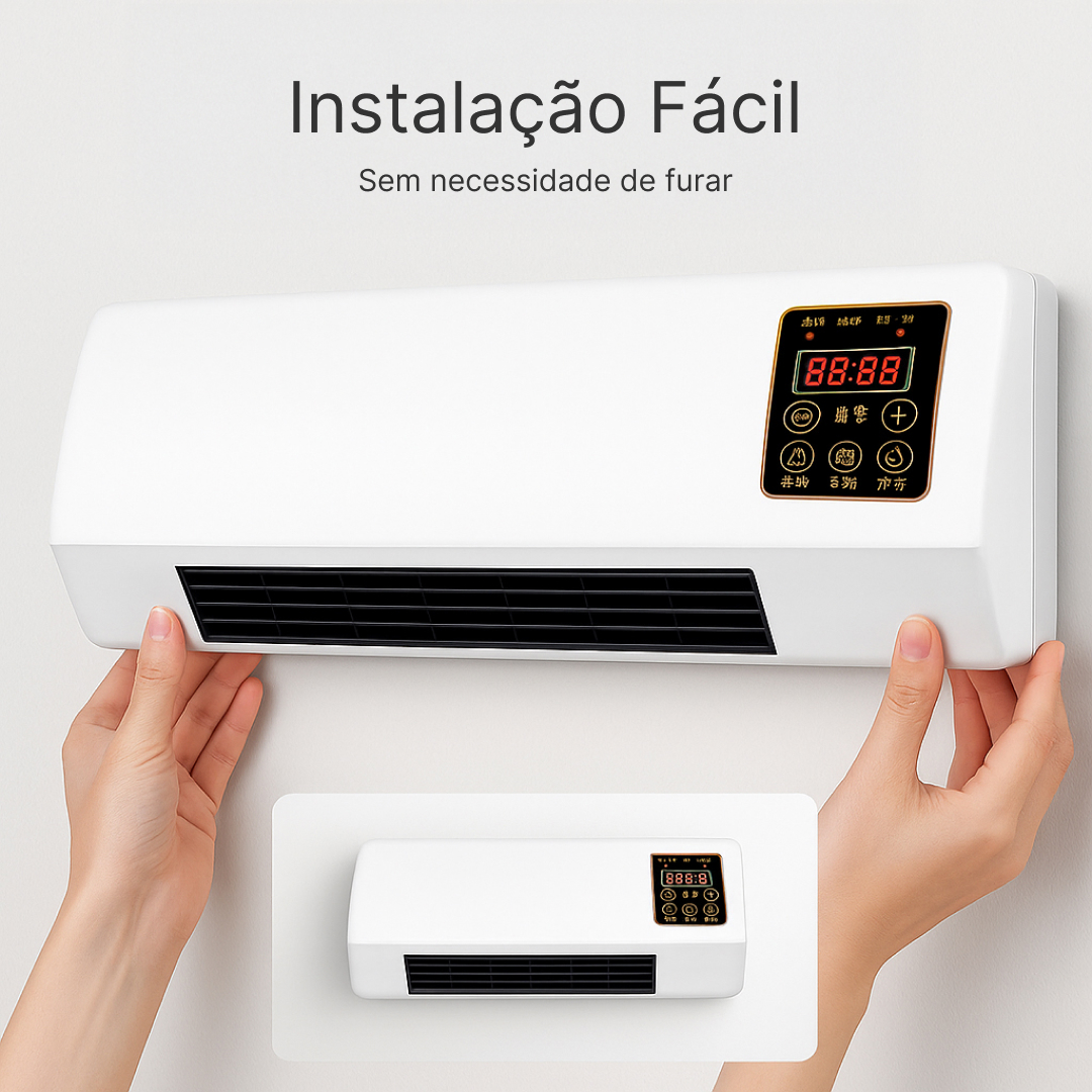 Enchantia – Ventilador com Função de Aquecimento e Ventilação, Montagem Sem Ferramentas - Image 3