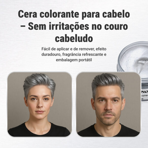 CHROMASHADE™ - Cera Colorante Temporária para Cabelos - Image 2