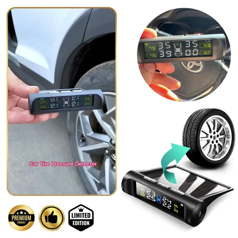 Riboton™ - Sistema de Monitoramento da Pressão dos Pneus Solar