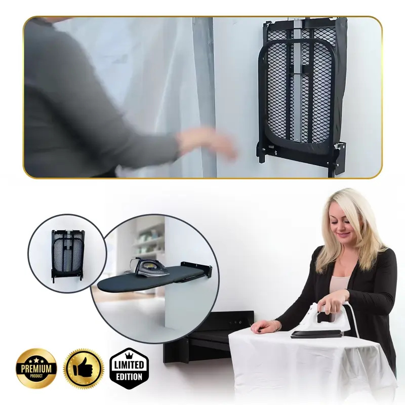 Uyo™ - Ferro de passar roupa premium que economiza espaço