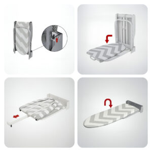 Alternative view of Uyo™ - Ferro de passar roupa premium que economiza espaço